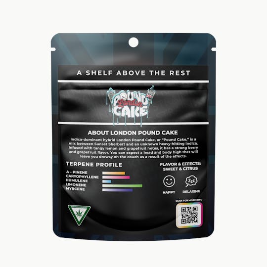 Strain Kings - London Pound Cake - 3.5G Flower - 1