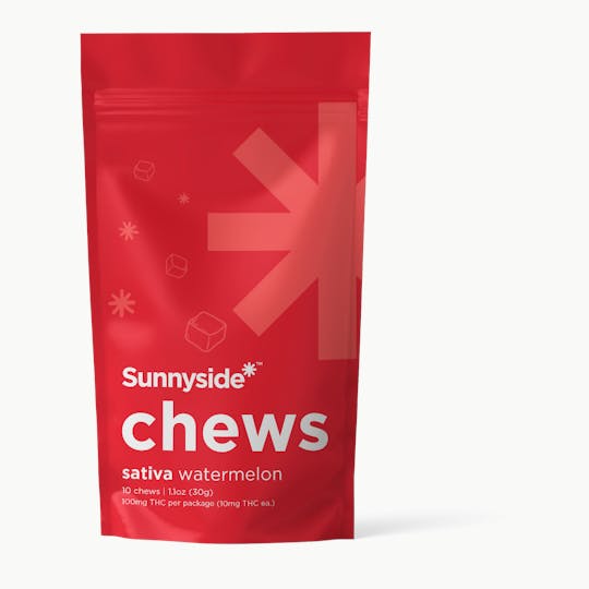 Sunnyside* - Sunnyside* Chews Watermelon 100mg - 1