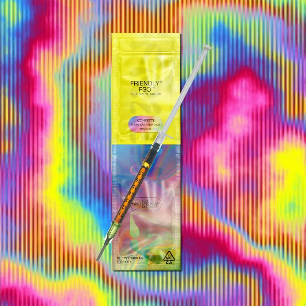 Friendly Brand - Friendly Brand | FSO Applicator | Confetti | Extract Oils | 1g - 1