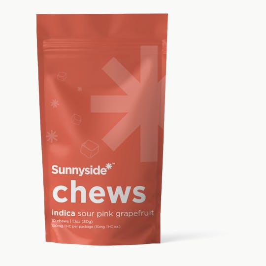 Sunnyside* - Sunnyside* Chews Sour Grapefruit 100mg - 1