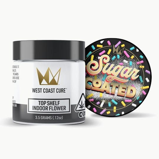 West Coast Cure - Sugar Coated - 3.5G Top Shelf Indoor Flower - 1