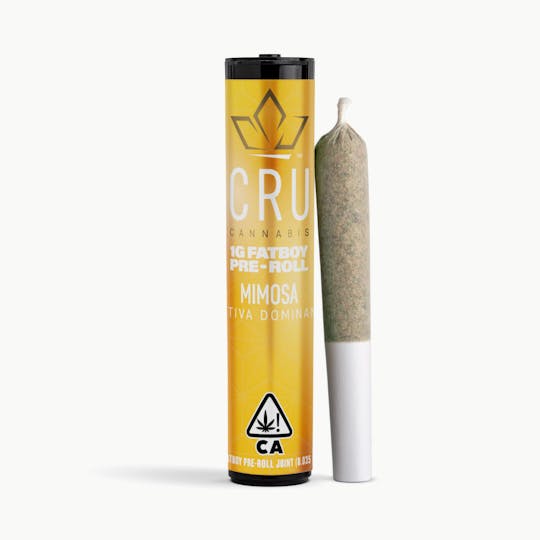 CRU Cannabis - Mimosa (1G Fatboy Pre-Roll) - 1
