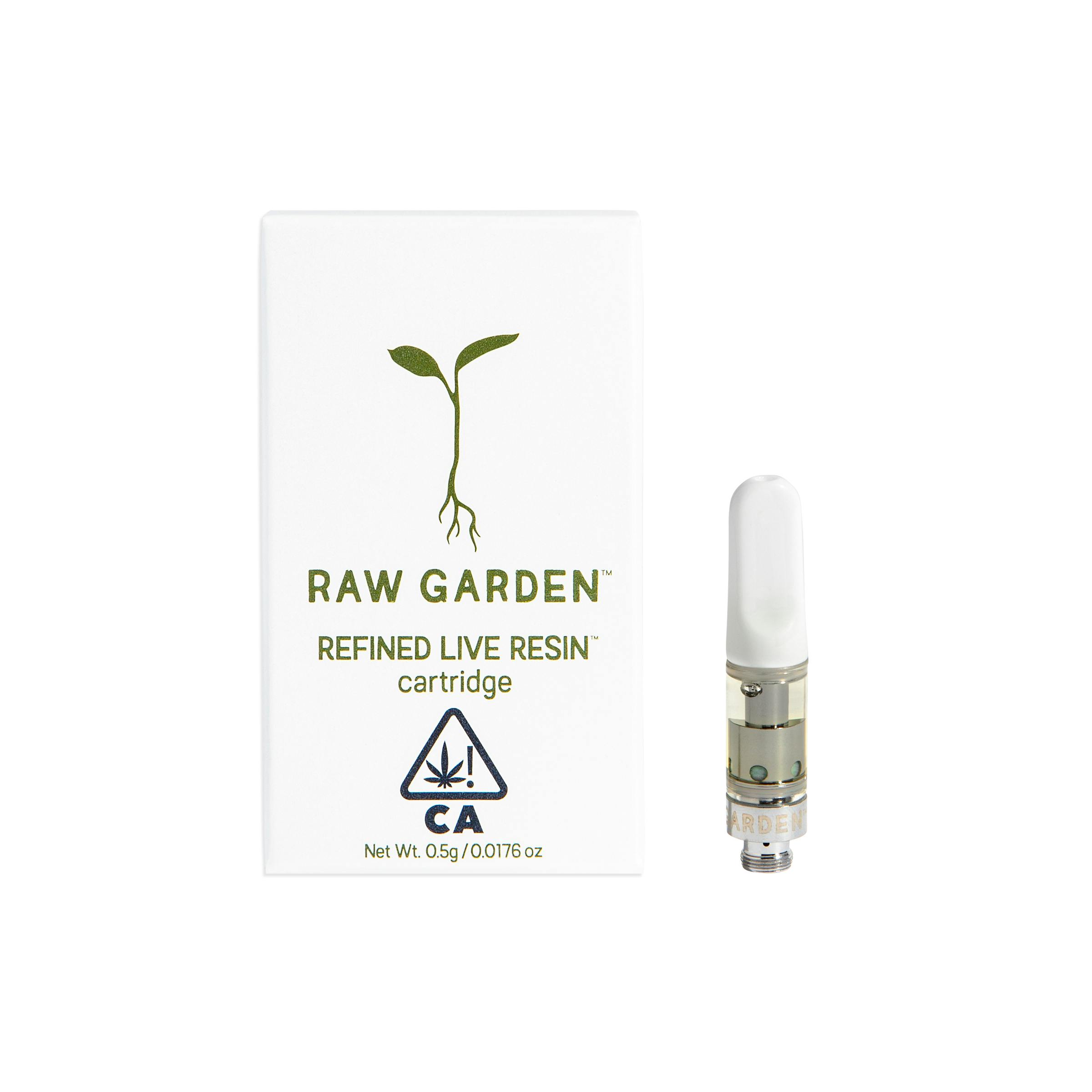 Raw Garden - Clementine Kush Refined Live Resin™ 0.5g Cartridge - 1