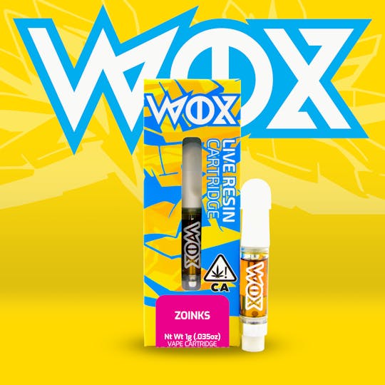 WOX - Zoinks Live Resin Cartridge - 1