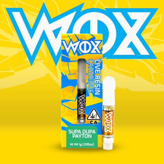 WOX - Supa Dupa Payton Live Resin Cartridge - 1