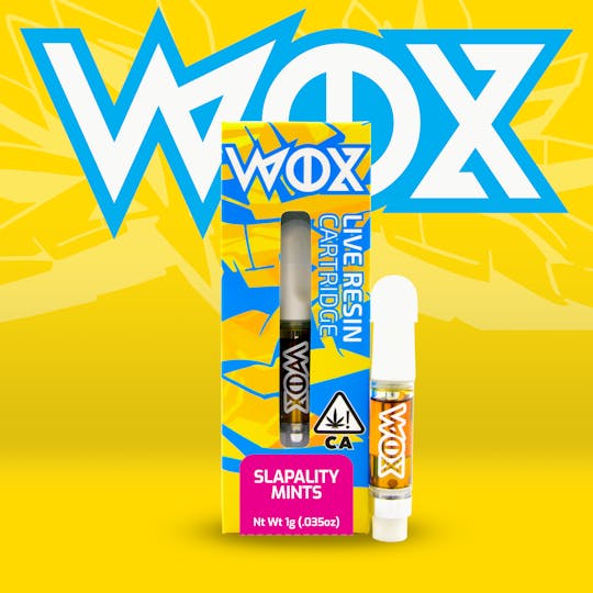 WOX - Slapality Mints Live Resin Cartridge - 1