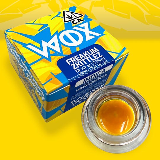 WOX - Freakum Zkittlez 1G Live Resin - 1