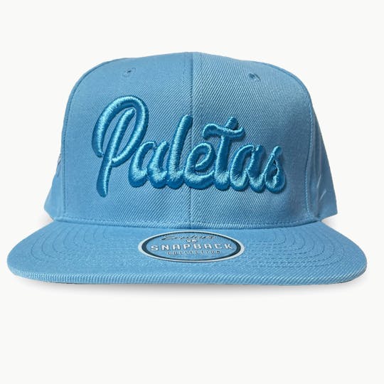 Paletas - Paletas: Light Blue- Snapback Hat (Wordmark) - 1