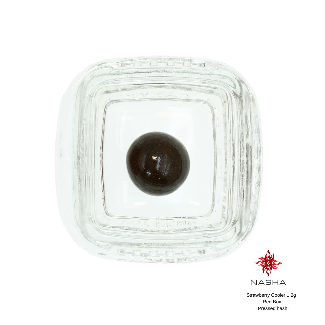 NASHA - Strawberry Cooler 1.2g Red Pressed Hash (Sabertooth) - 1