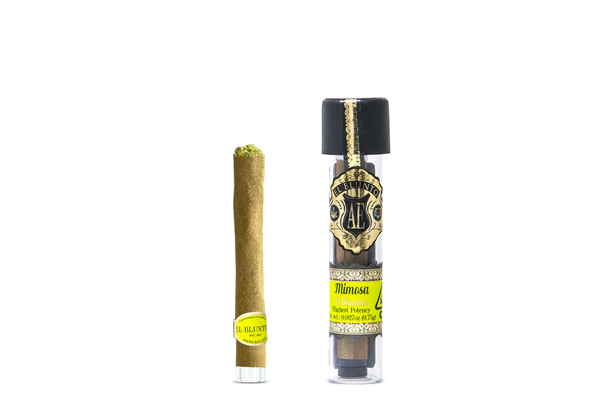 El Blunto by Albert Einstone's - El Bluntito - Mimosa - .75G Cigarillo [Mini Blunt] - 1