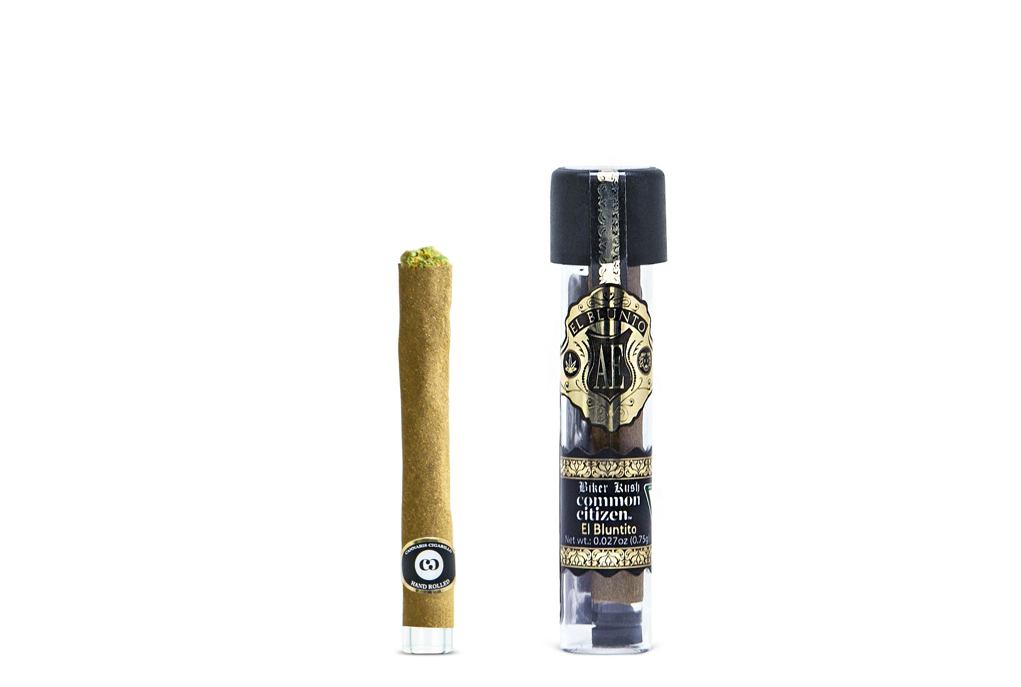 El Blunto by Albert Einstone's - El Bluntito x Common Citizen - Biker Kush - .75G Cigarillo [Mini Blunt] - 1