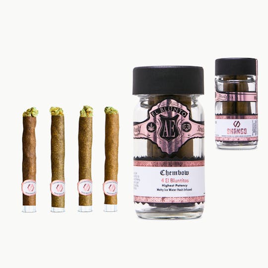 El Blunto by Albert Einstone's - El Bluntito x Shango - 4-Pack - Chembow - Hash Infused - 4 x .85G - 1