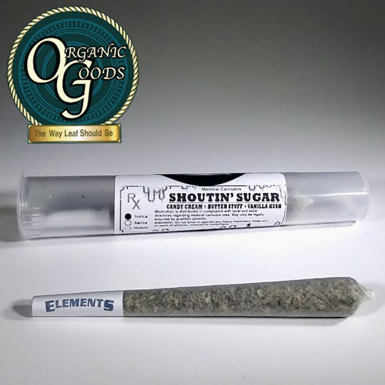 Organic Goods - Organic Goods Pre-Roll Shoutin' Sugar 1 G - 1