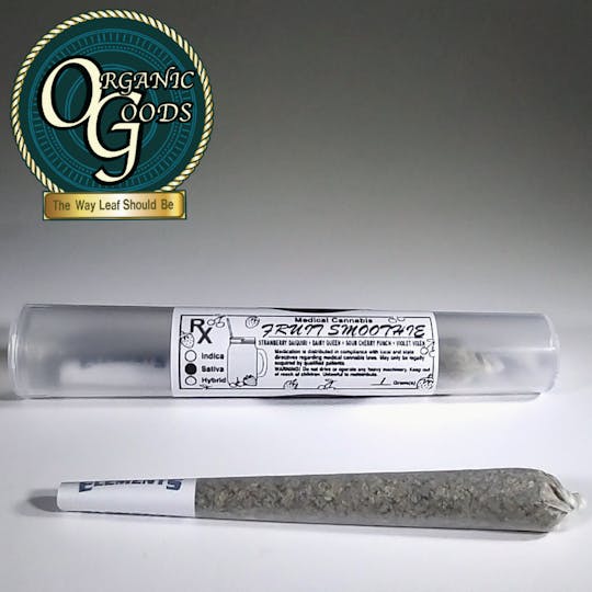 Organic Goods - Organic Goods Pre-Roll Fruit Smoothie 1 G - 1