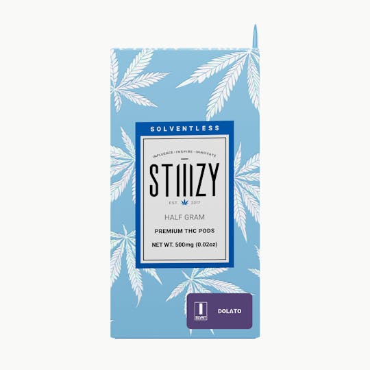 STIIIZY - Vape Cartridge - DOLATO .5G Solventless Live Rosin Pod - STIIIZY - 1