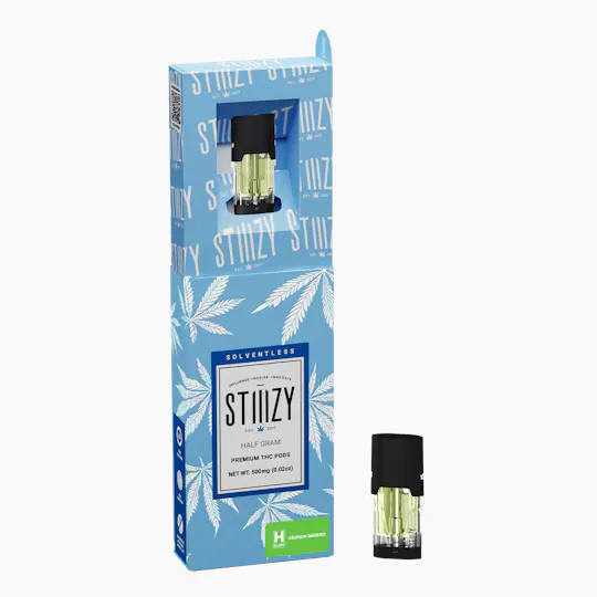 STIIIZY - Vape Cartridge - CRUNCH BERRIEZ .5G Solventless Live Rosin Pod - STIIIZY - 1