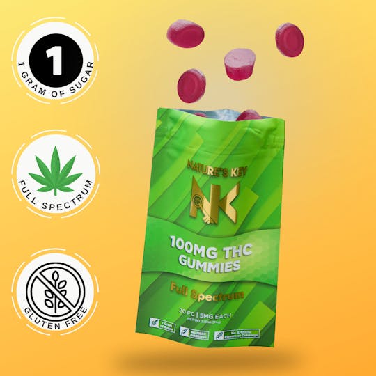 Natures Key - Berry Heaven 100mg - 1