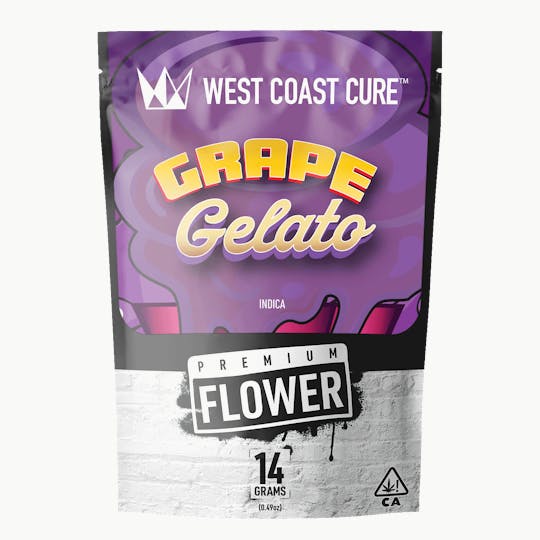 West Coast Cure - Grape Gelato - 14G Premium Flower - 1