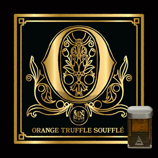 Maven Genetics - Orange Truffle Soufflé Live Resin Liquid Diamonds Airgraft Pod - 1