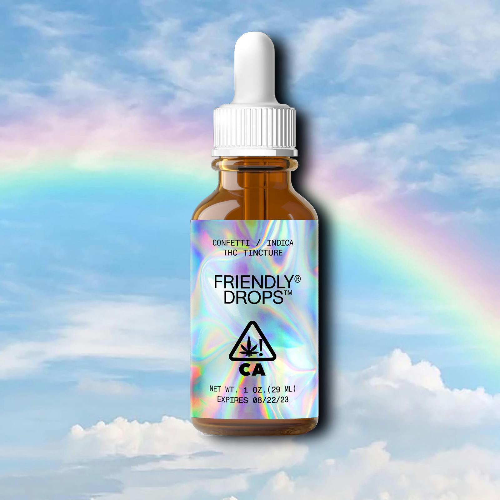 Friendly Brand - Confetti [1oz 1000mg] Friendly Drops - 1