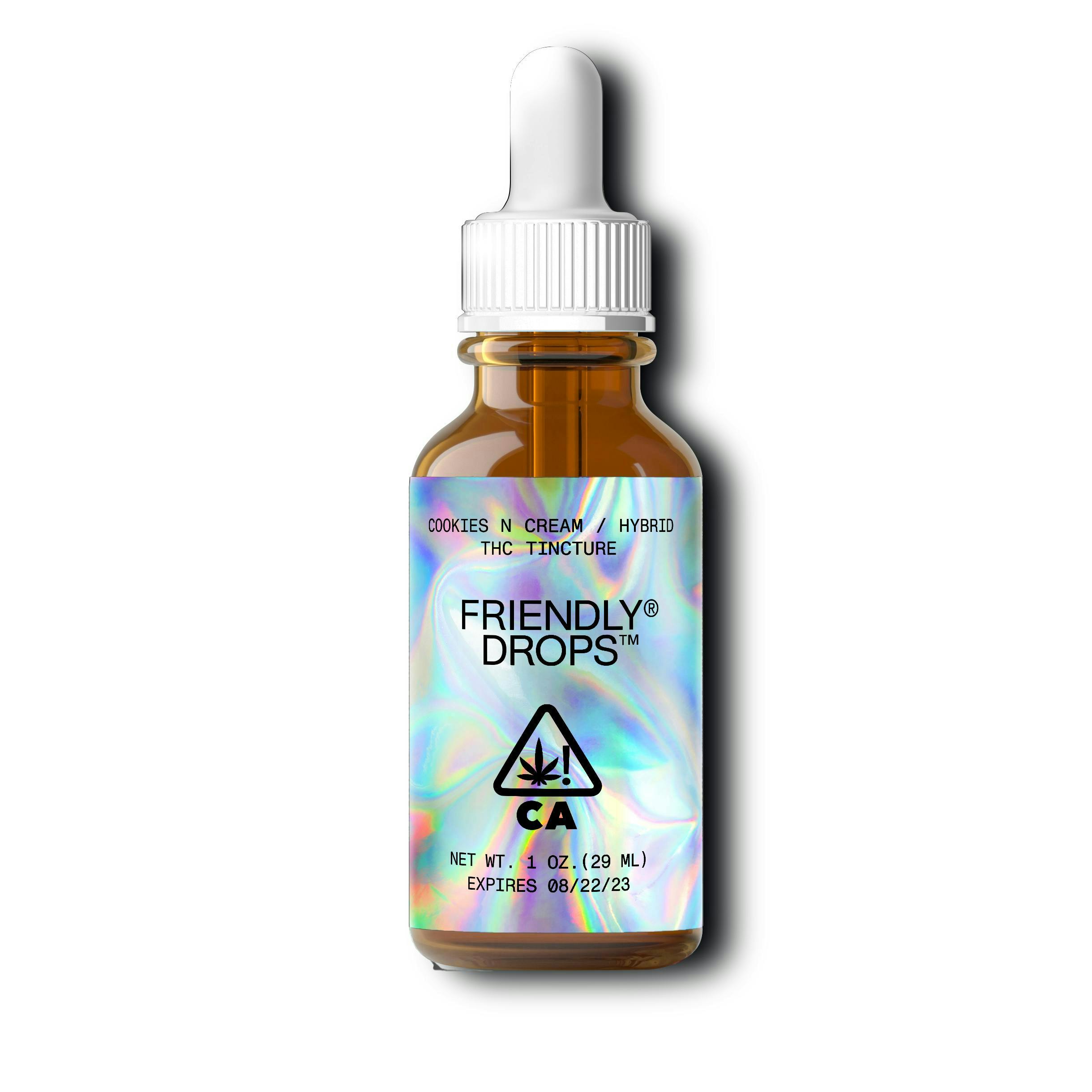 Friendly Brand - Friendly Brand | Drops | Cookies N Cream | Tinctures | 1000mg | 30ml - 1