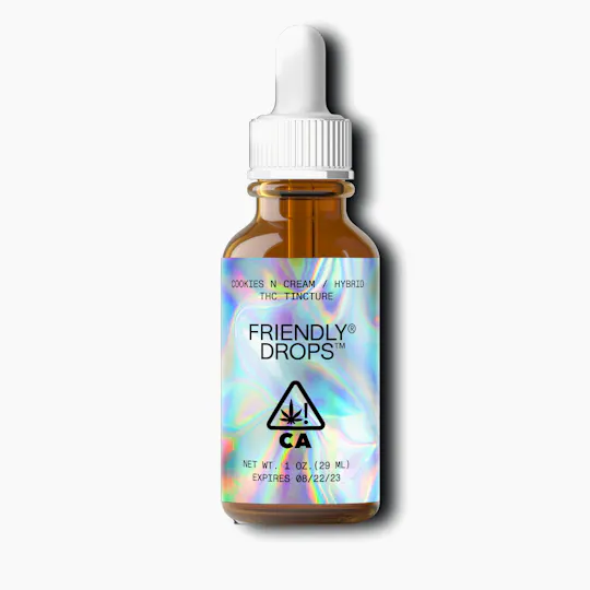 Friendly Brand - Friendly Brand | Drops | Cookies N Cream | Tinctures | 1000mg | 30ml - 1