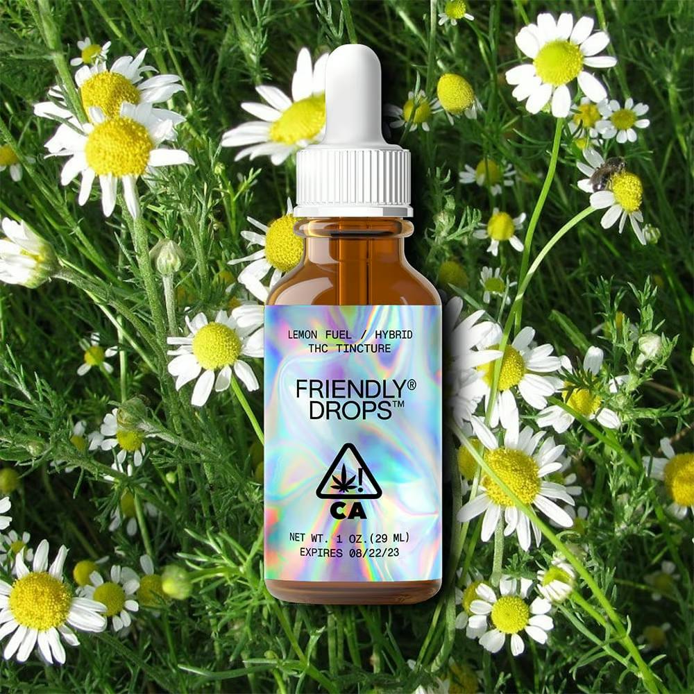 Friendly Brand - Lemon Fuel [1oz] (1000mg) Friendly Drops - 1
