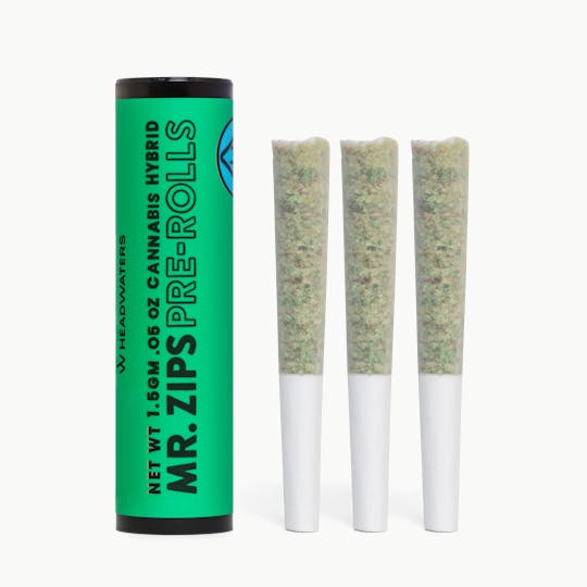 MR. ZIPS - MR. ZIPS | Gush Mintz | 1.5g Prerolls - 1