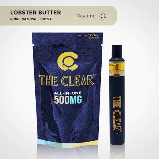 CLEAR Brands - The CLEAR Original All-in-One 500mg | Lobster Butter - 1