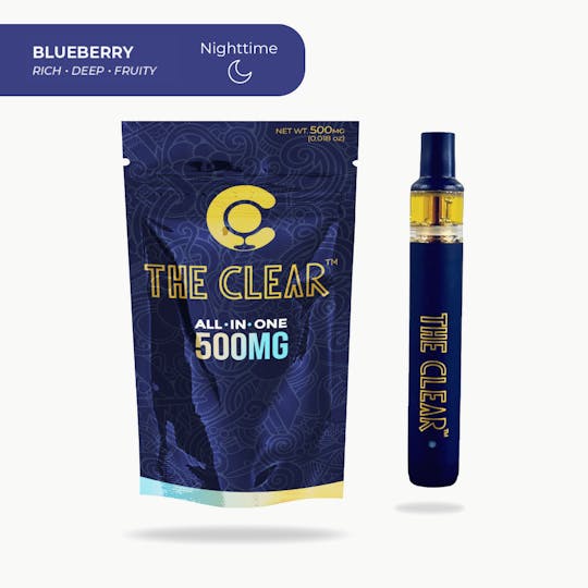 CLEAR Brands - Elite All-In-One 500mg | Blueberry - 1