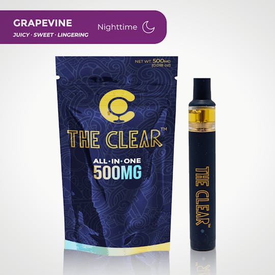 CLEAR Brands - The CLEAR Original All-in-One 500mg | Grapevine - 1