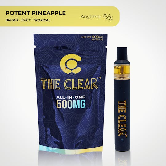 CLEAR Brands - The CLEAR Original All-in-One 500mg | Potent Pineapple - 1