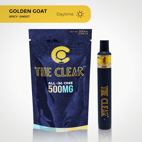 CLEAR Brands - The CLEAR Original All-in-One 500mg | Golden Goat - 1