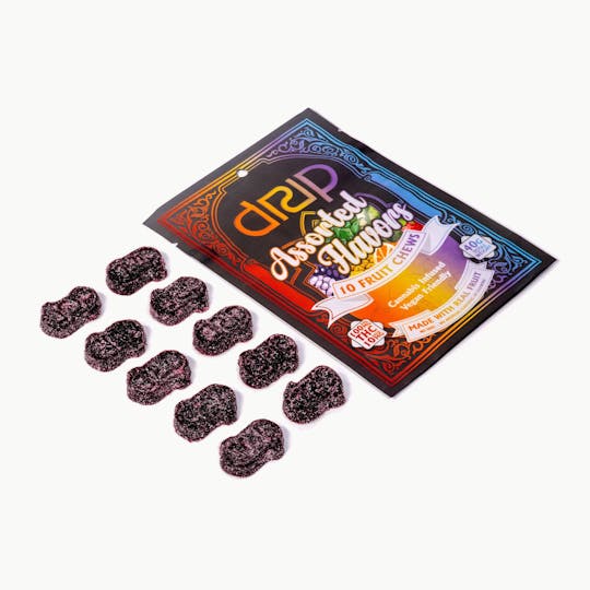 Drip - Fruit Chews - Assorted 100mg - 1