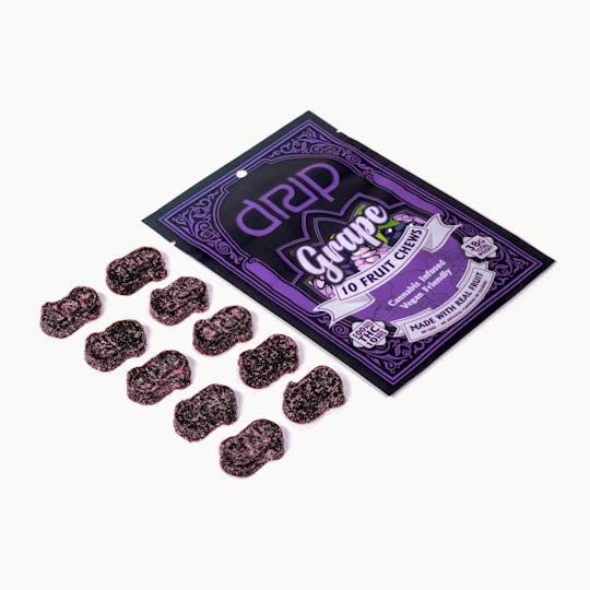 Drip - Fruit Chews - Grape 100mg - 1