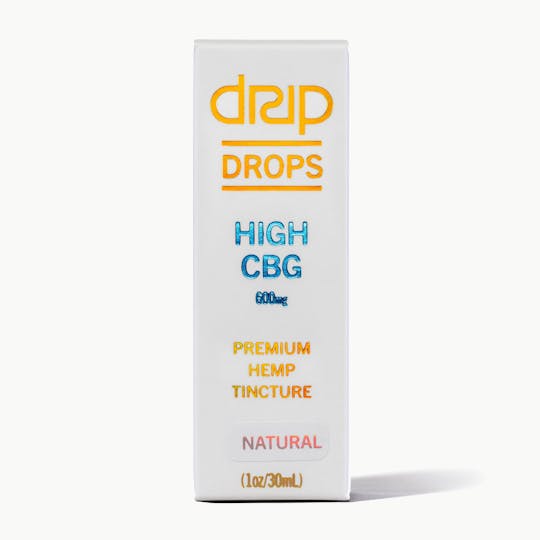 Drip - DRIP DROPS 600mg - High CBG - Natural - 1