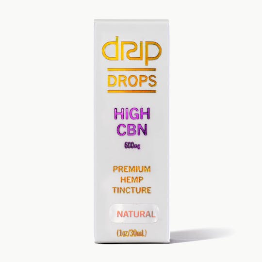 Drip - DRIP DROPS 600mg - High CBN - Natural - 1