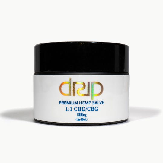 Drip - Salve 1oz - 1:1 CBD CBG - 1000mg - 1