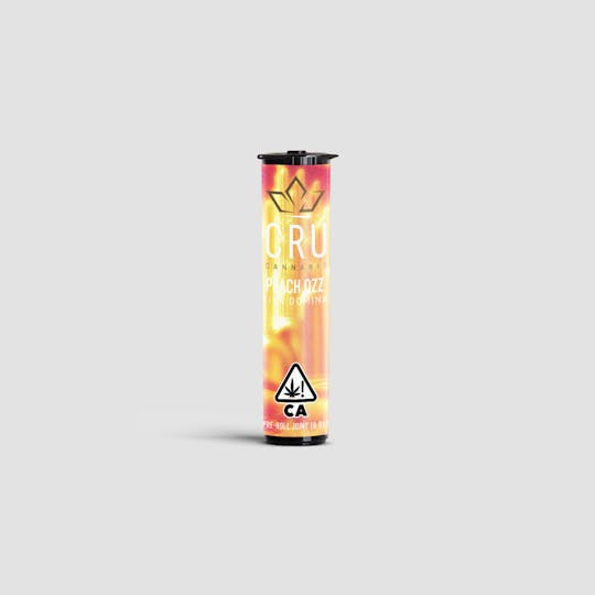 CRU Cannabis - Peach Ozz (0.5G Pre-Roll) - 1