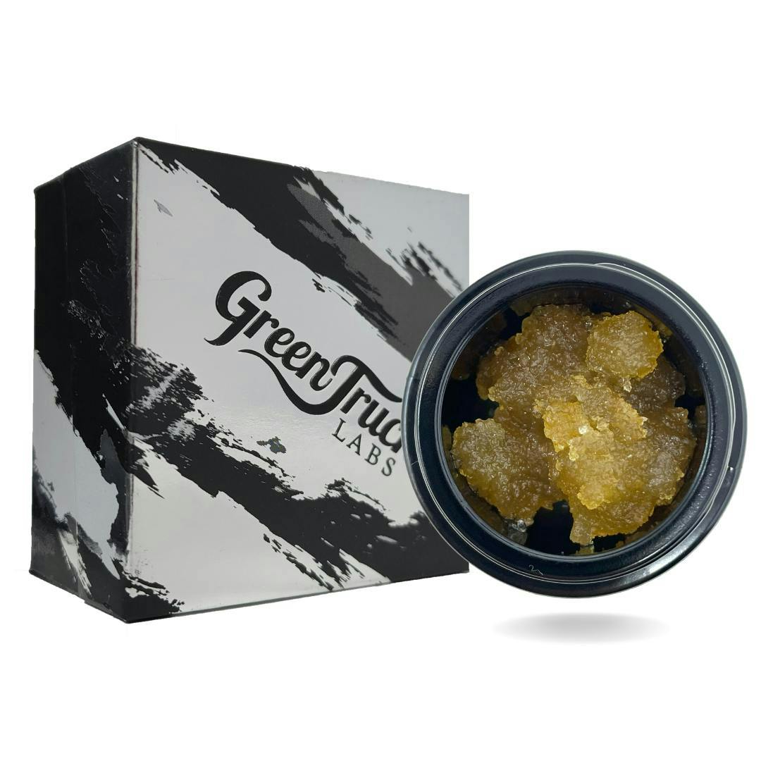 Green Truck - Live Resin (7g Bulk Jar) - Lighthouse Lemon Grease - Northern Sol / GTF - 1