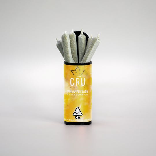 CRU Cannabis - Pineapple Sage (0.5G Pre-Roll 6 Pack) - 1