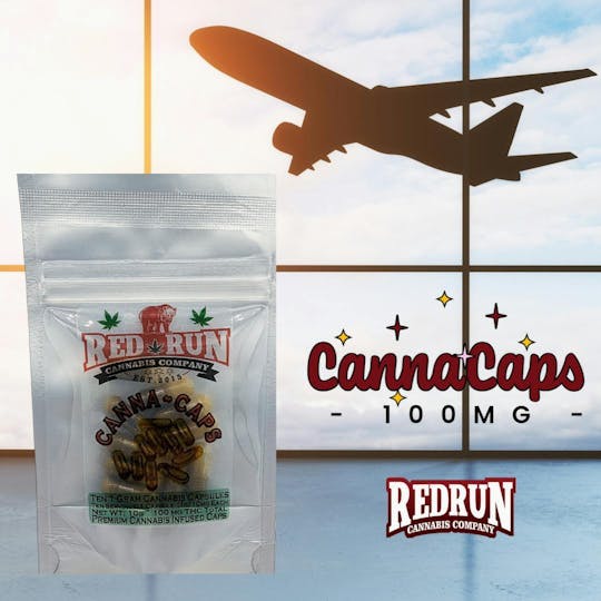 Red Run Cannabis Cultivators - CannaCaps - 10pk, 100mg total - 1