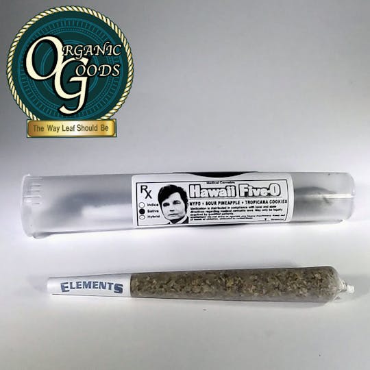 Organic Goods - Organic Goods Pre-Roll Hawaii Five-O 1 G - 1