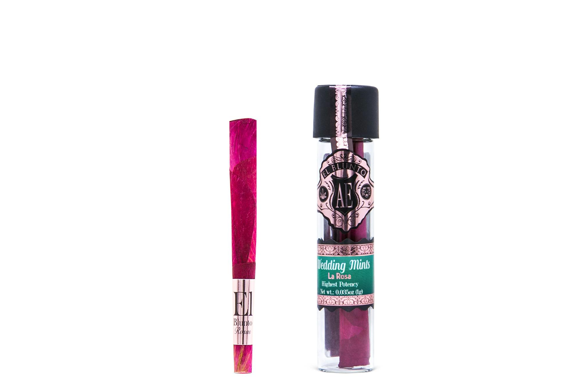 El Blunto by Albert Einstone's - El Blunto La Rosa - Wedding Mints - 1G [Rose Blunt] - 1