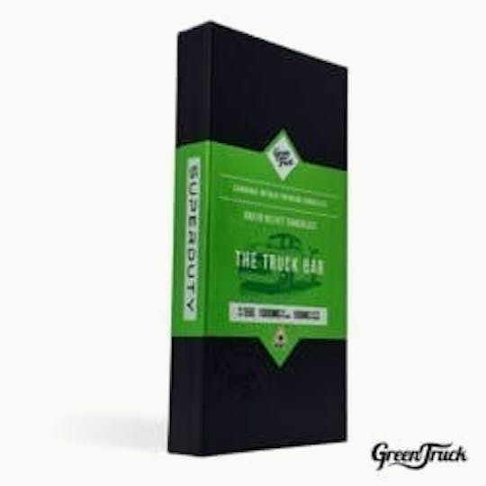 Green Truck - Premium Cannabis Chocolate Bar - Super Duty - The Truck Bar (1000 MG) - 1