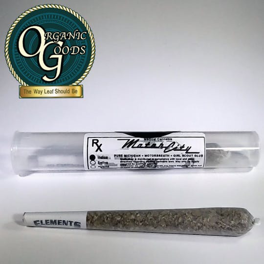 Organic Goods - Organic Goods Pre-Roll Motor City 1 G - 1