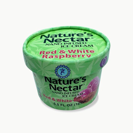 Nature's Miracle - Red & White Raspberry Ice Cream 100mg Nano - Nature's Nectar - 1