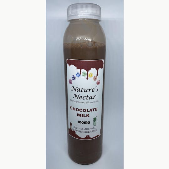 Nature's Miracle - Chocolate Milk Nano Infused Drink 100mg - Nature's Nectar - 1