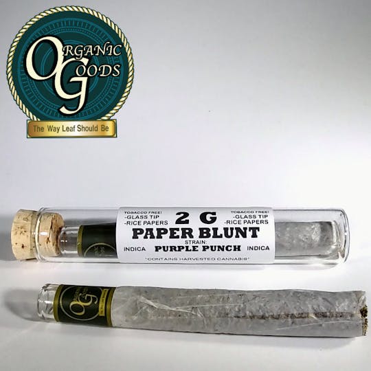 Organic Goods - Organic Goods Paper Blunt Purple Punch 2 G - 1
