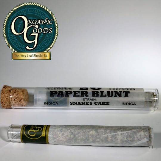 Organic Goods - Snakes Cake Paper Blunt 2g - 1